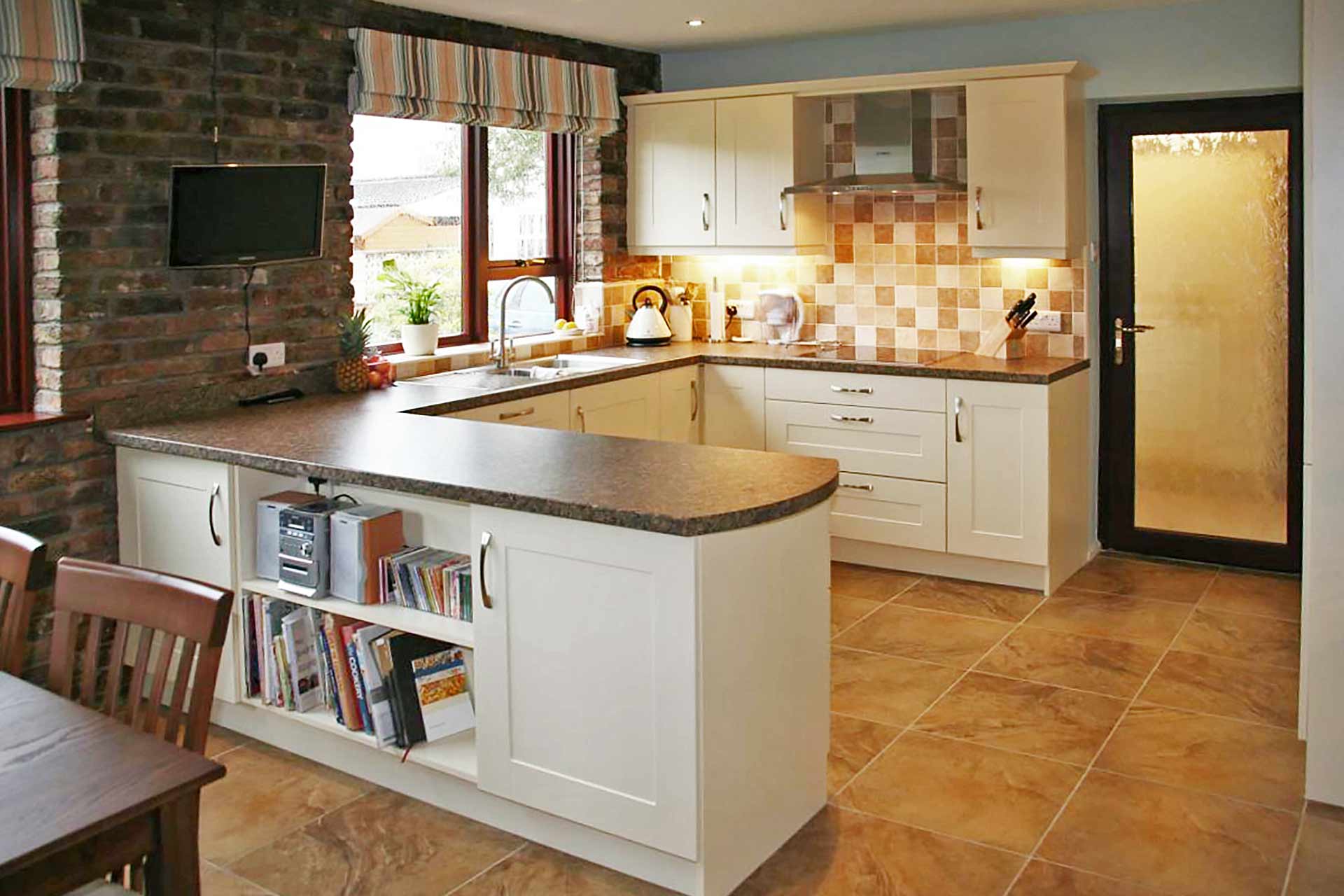Classic cottage style kitchen design in Sheffield.