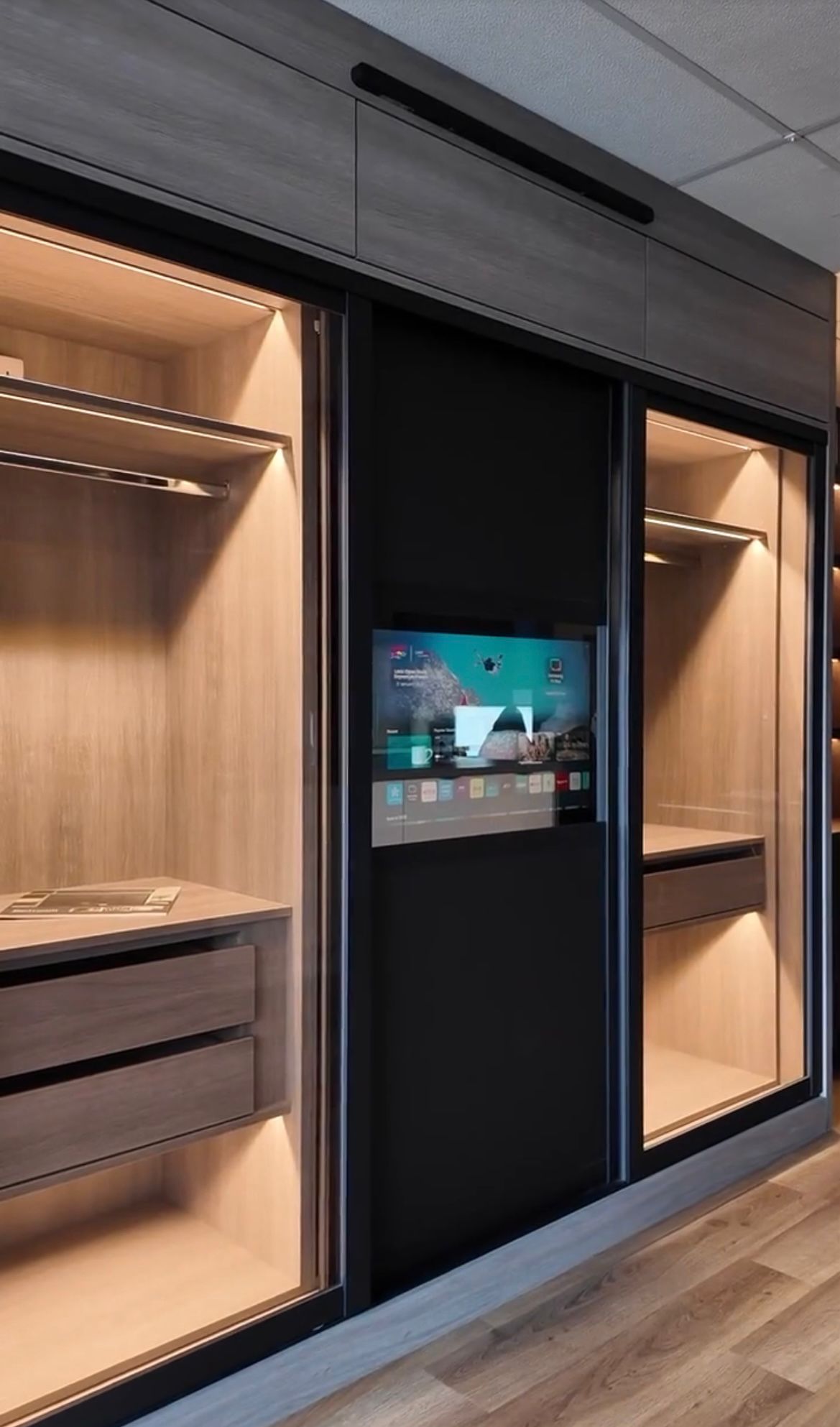 Media Wall installed in Sheffield by DC Interiors